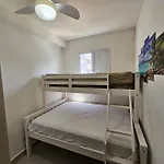 Jardim das Palmeiras II Home Resort JP2 Ubatuba - Apartamento com 2 Dorms, 1 Suíte, Churrasqueira Gourmet, Piscinas, Sauna e Salão de Jogos
